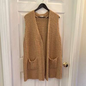 Tan Sweater Vest